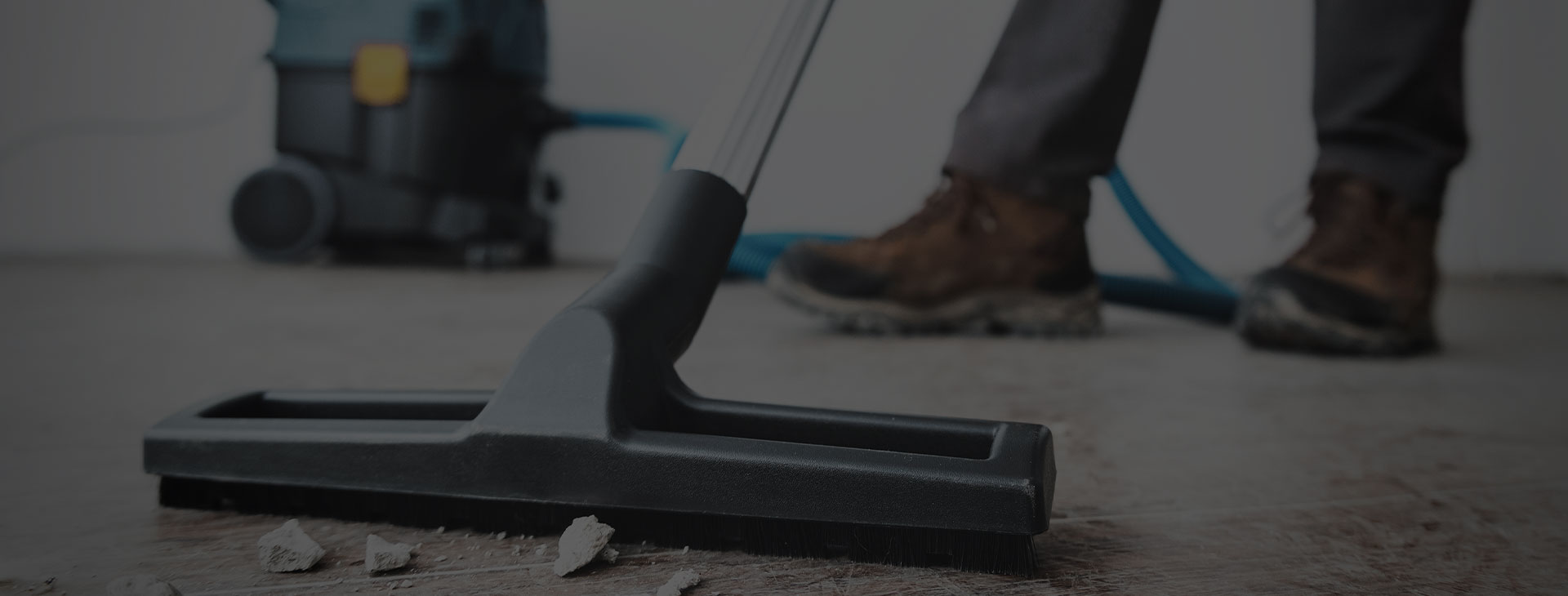 Nettoyage de fin de chantier dans l'Aude